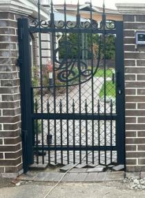 кованые калитки фото