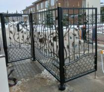 кованые ограждения и калитка