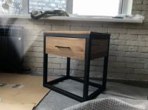 прикроватная тумбочка лофт