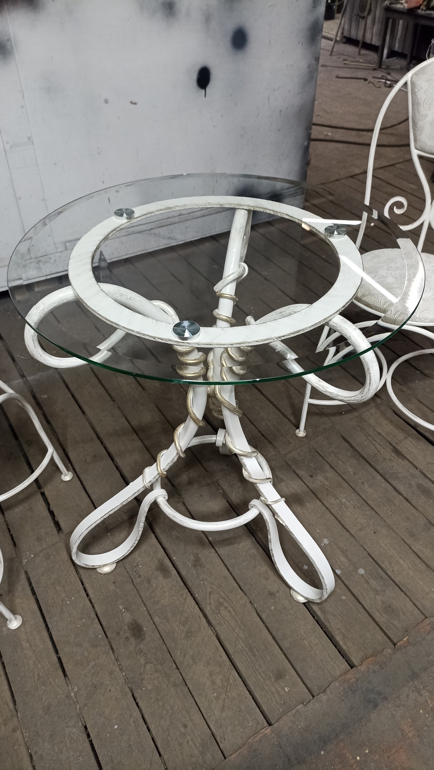 кованый журнальный столик