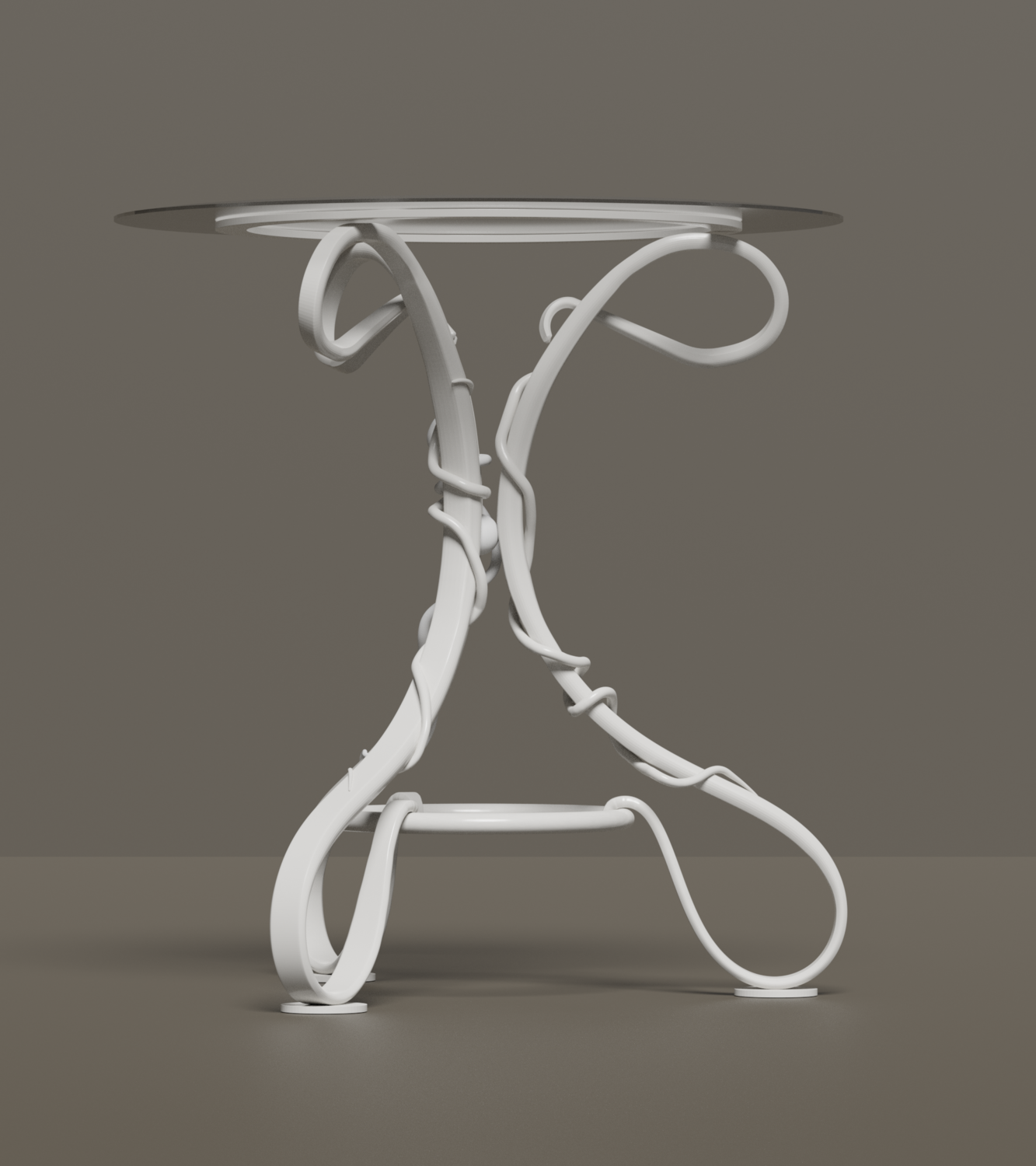 кованые столики стулья