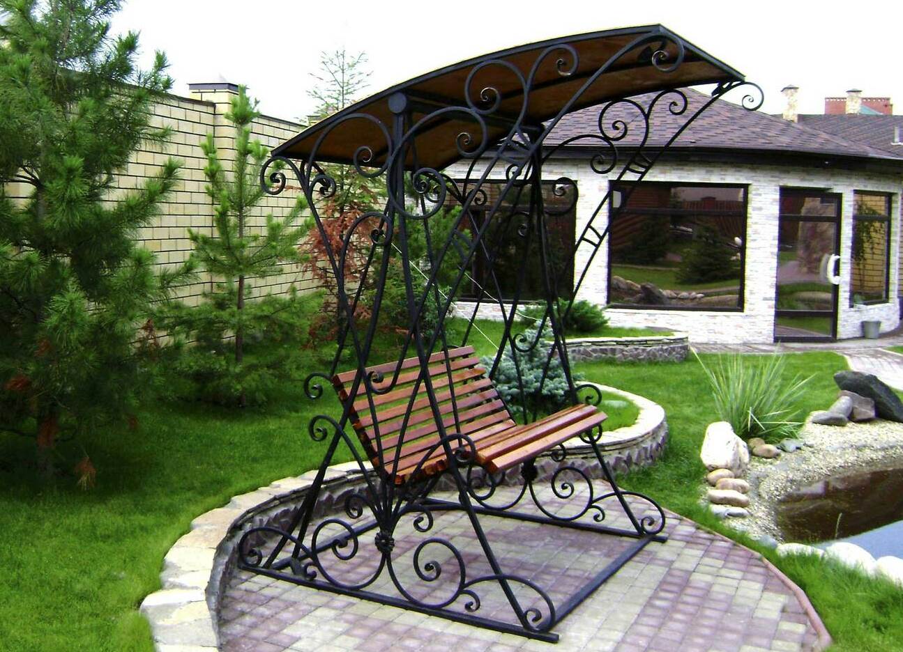 кованые Качели