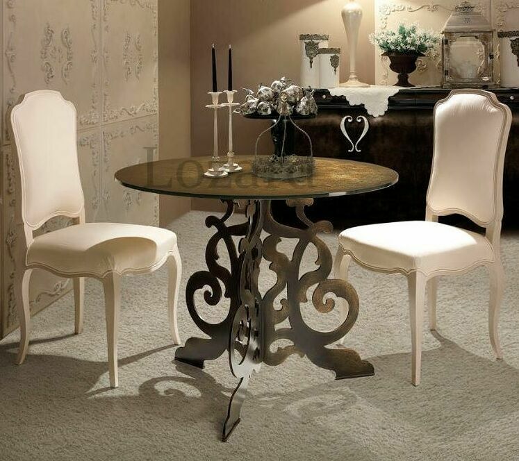 кованый стол и стулья
