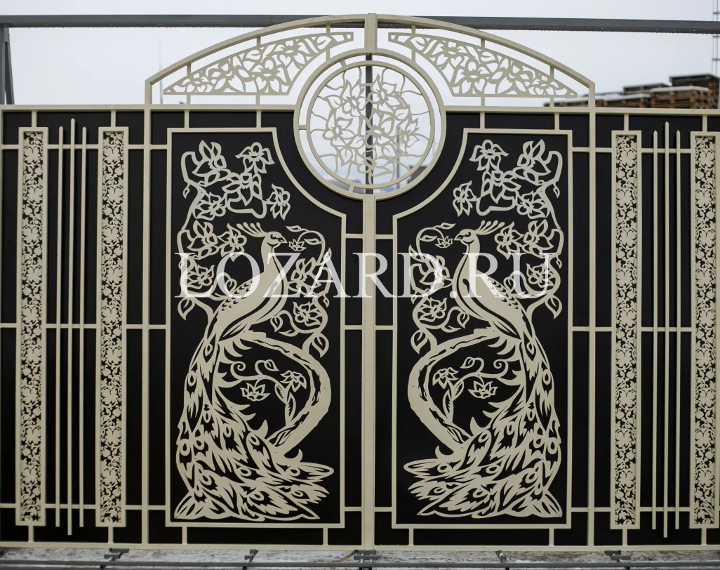 кованые ворота 