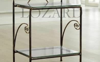 Кованый прикроватный столик