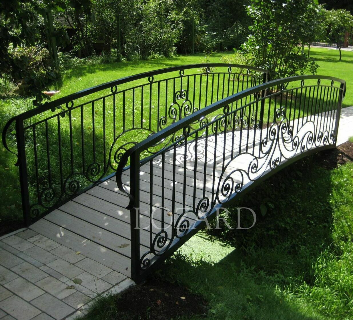 кованый мостик