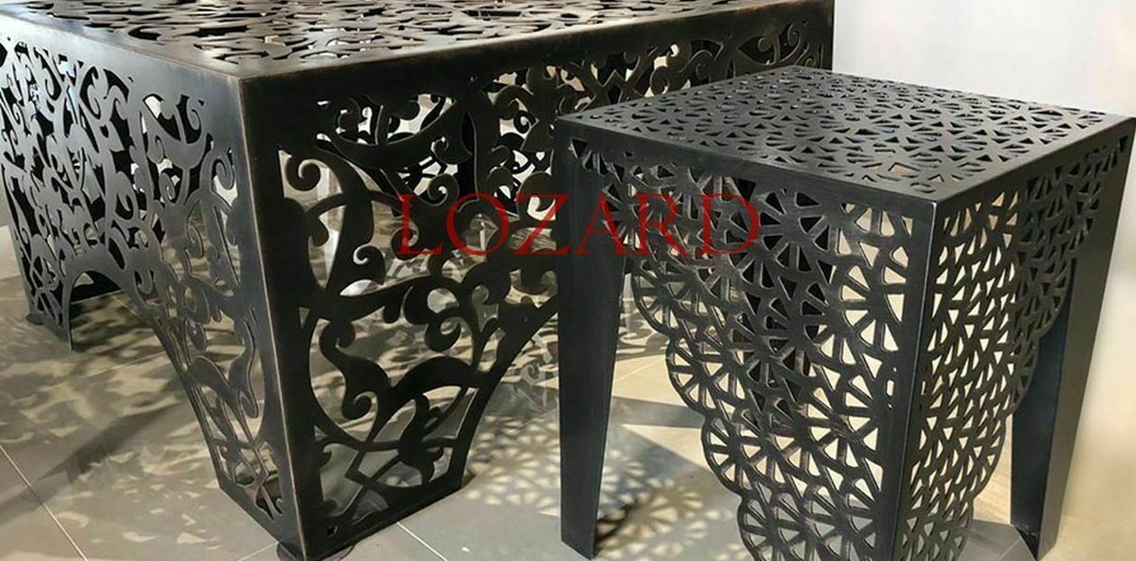 прикроватные металлические столики 