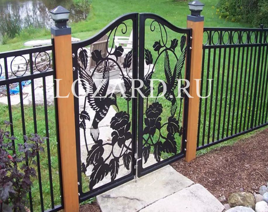 кованая калитка
