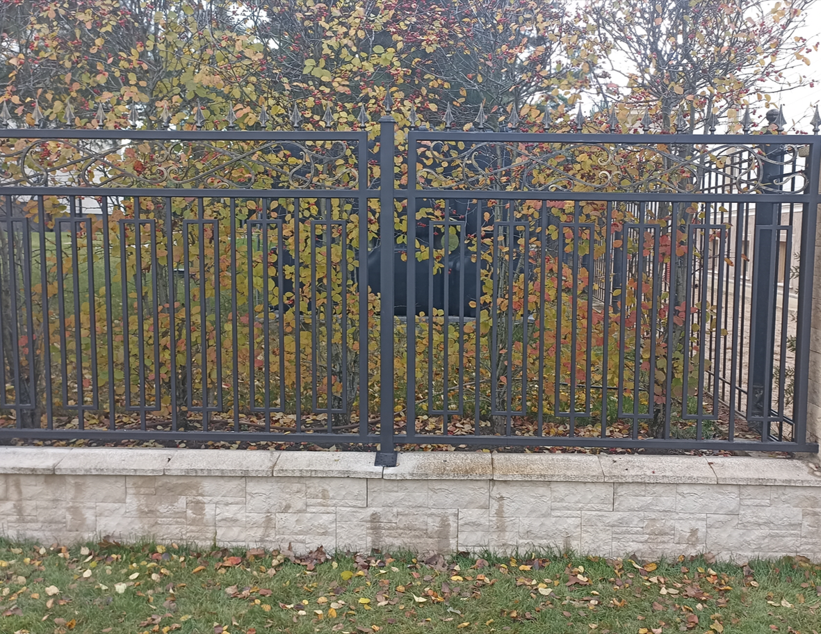кованый забор