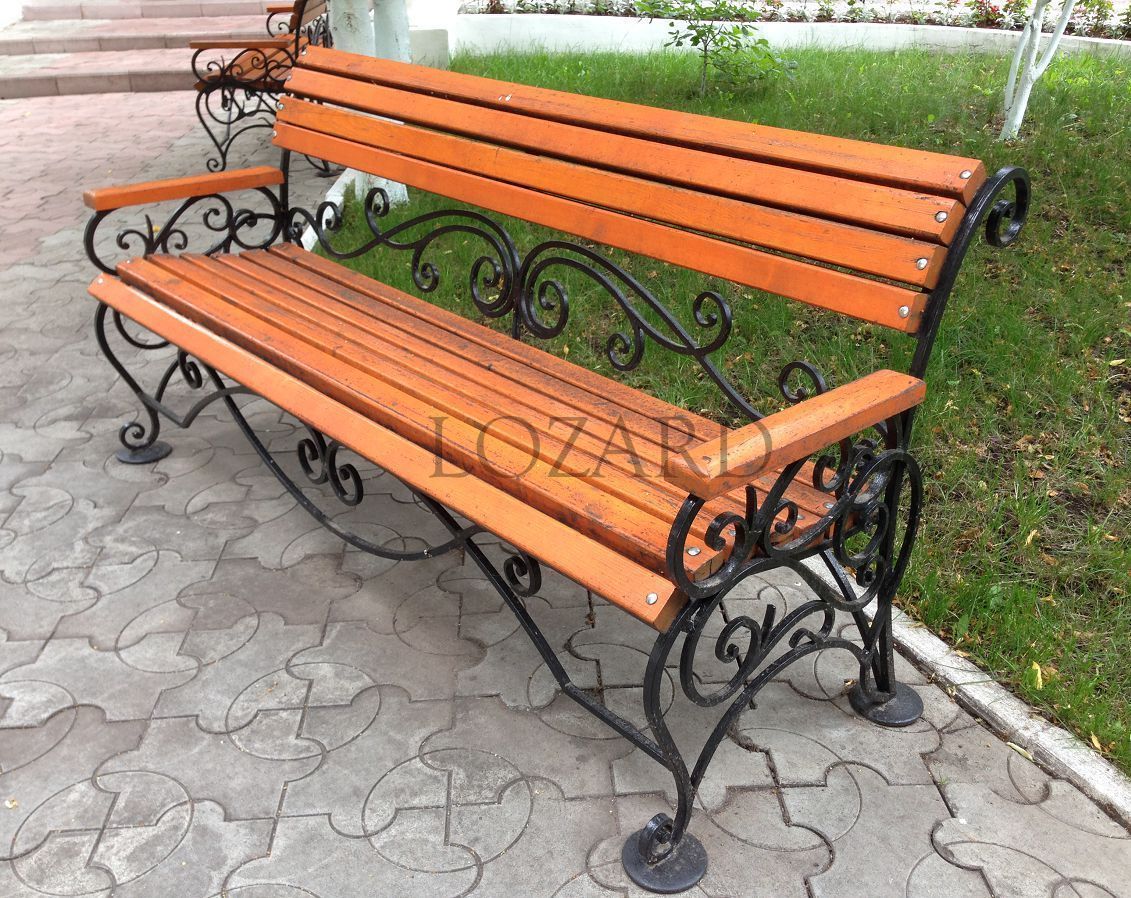 скамейка из металла черная скамейка из металла черная