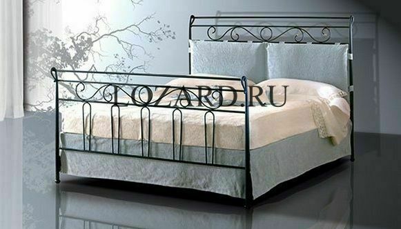 оригинальная кованая кровать "Lein"