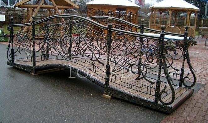 кованый мостик