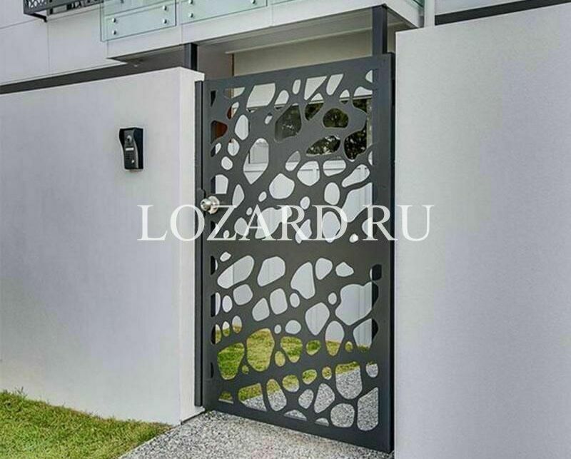 металлическая калитка