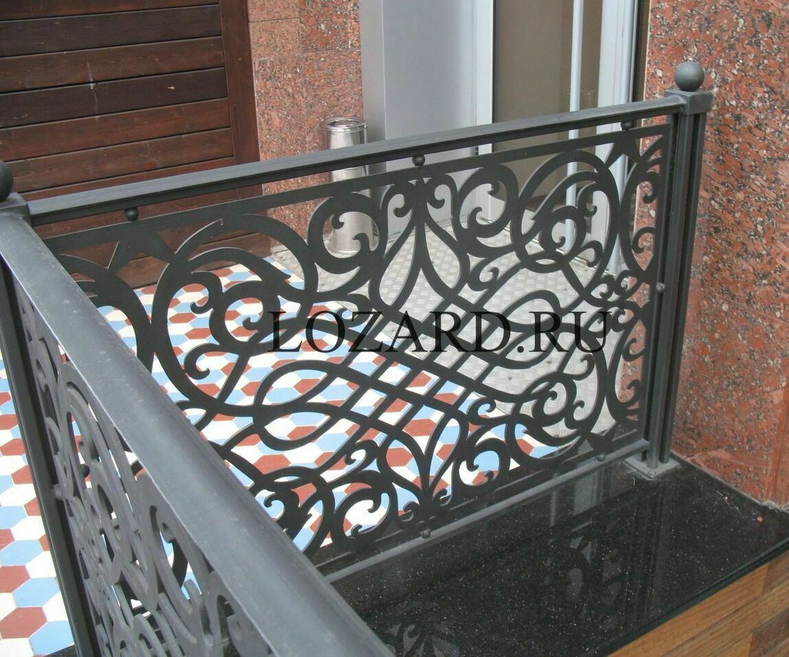 кованые перила на крыльцо