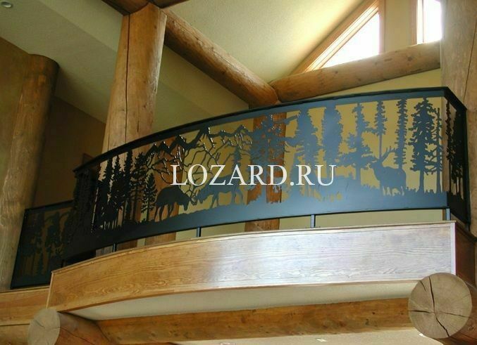 металлические перила для лестниц