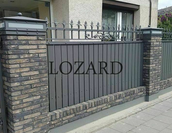 глухо кованый забор Глухой кованый забор