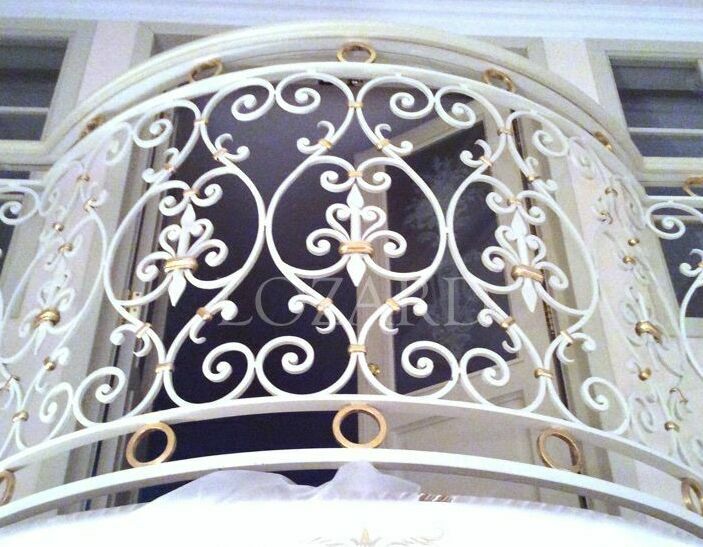 кованые перила для лестницы