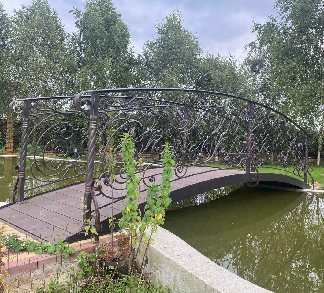 кованый мостик кованый мостик
