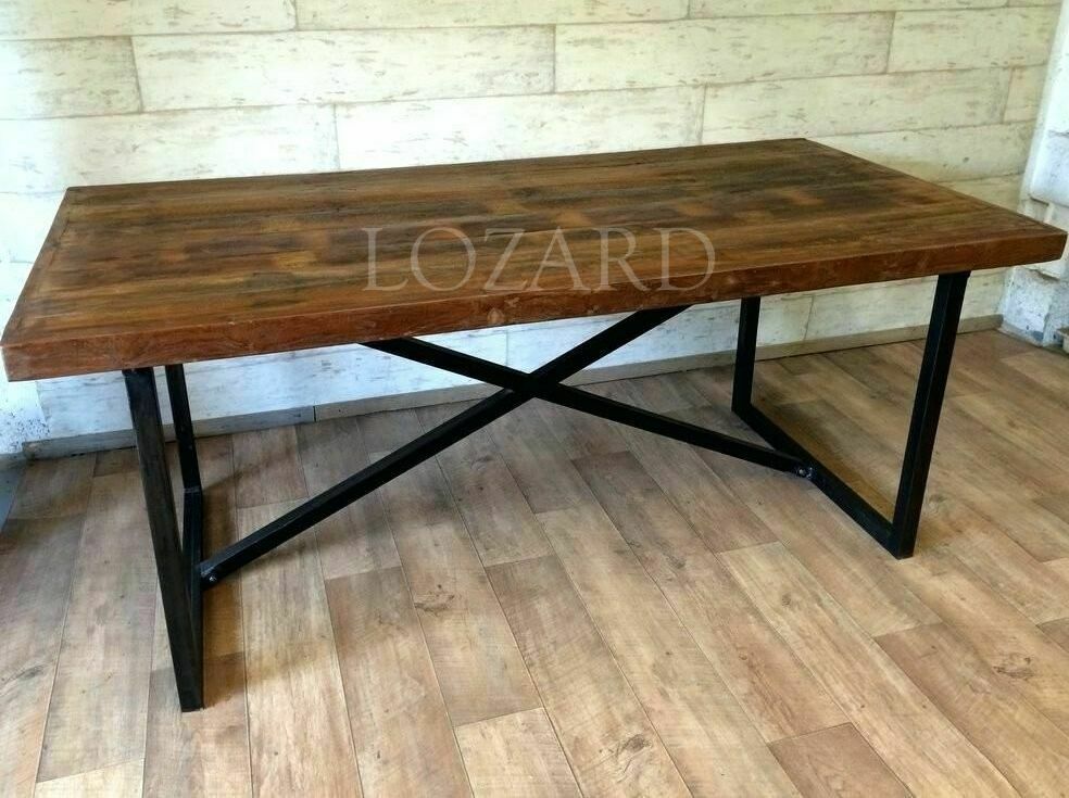 письменный стол в стиле лофт