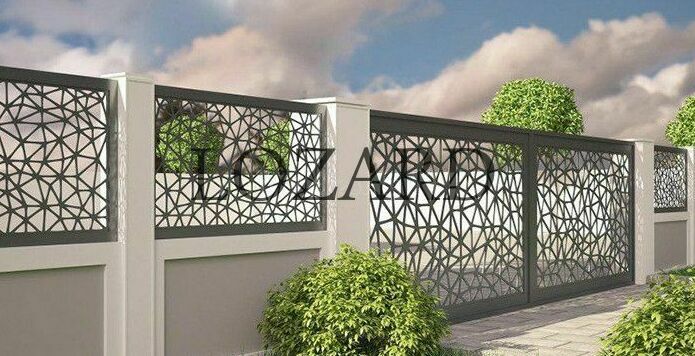 металлические Ворота ручной ковки