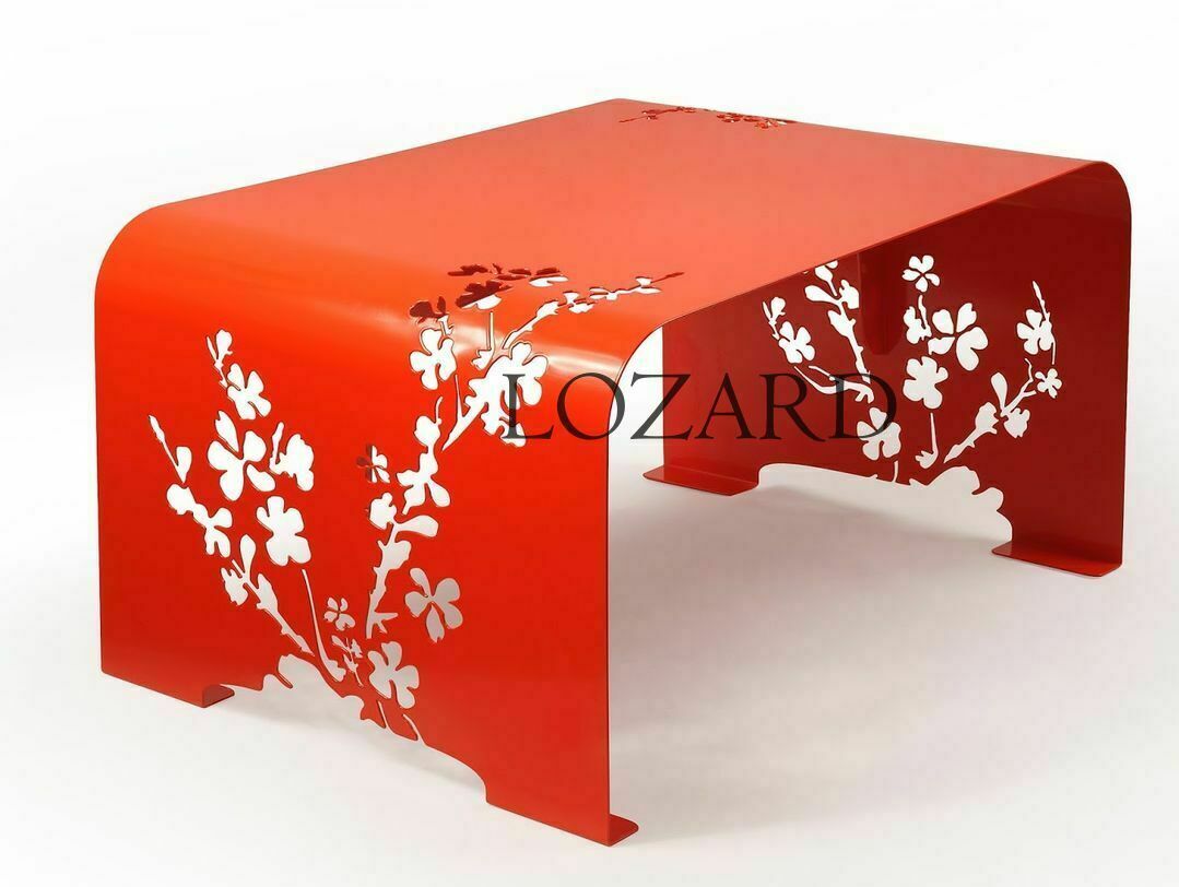 металлический стол в стиле лофт