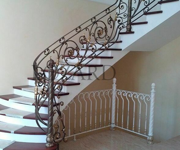 кованые перила для лестницы