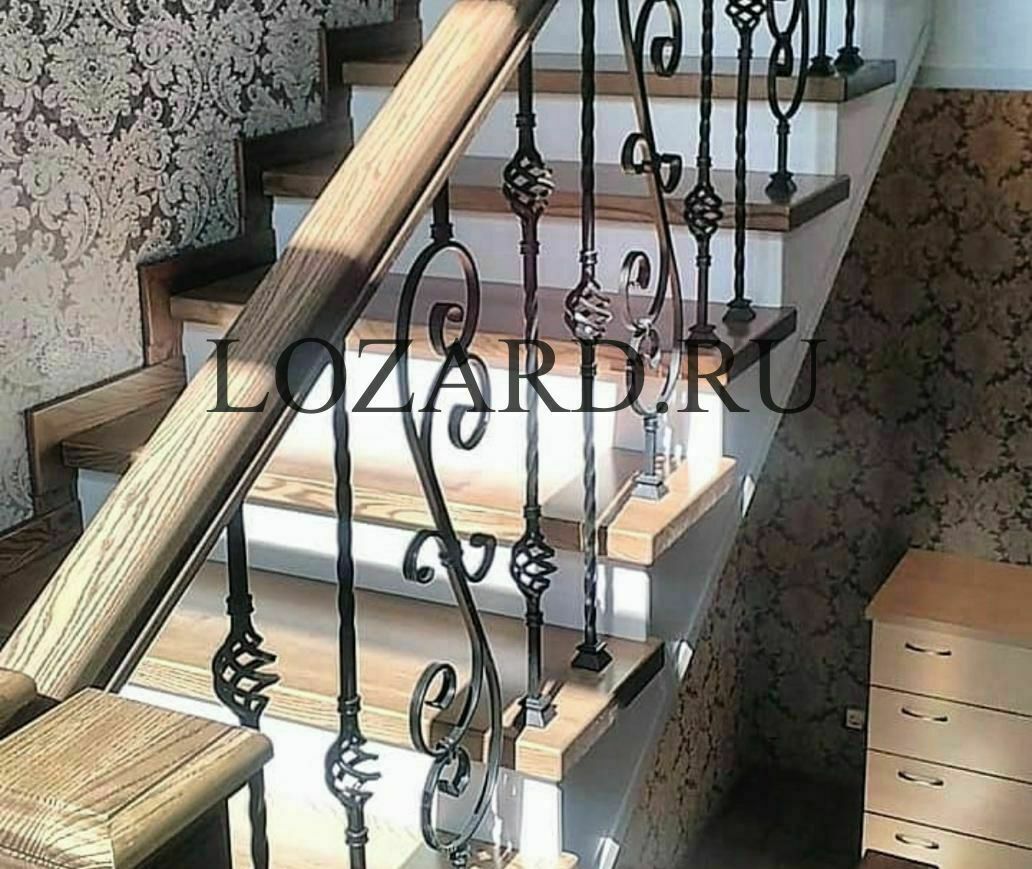 кованые перила в дом