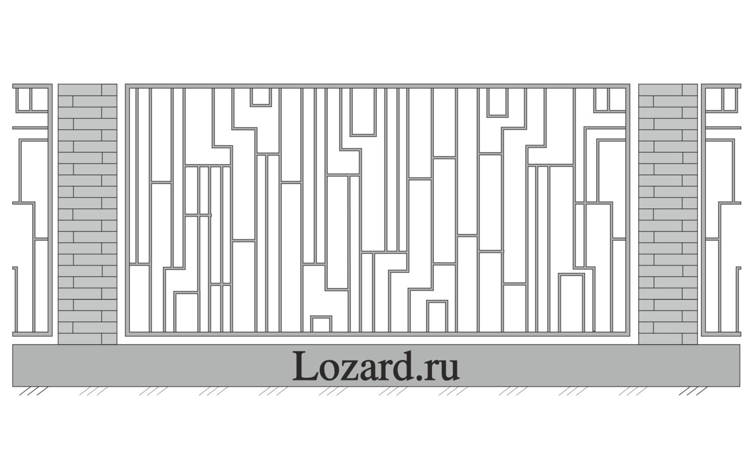 купить кованый забор