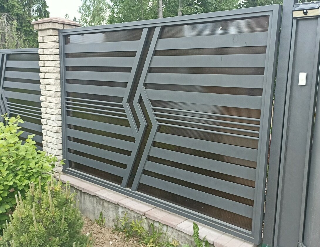 забор лазерная резка