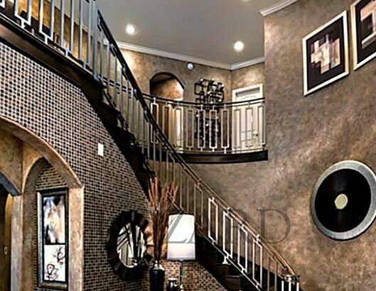 кованые перила для лестницы