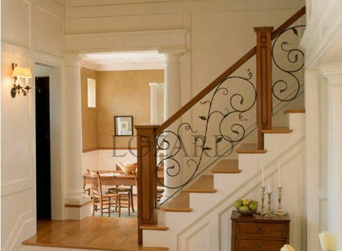 кованые перила для лестницы