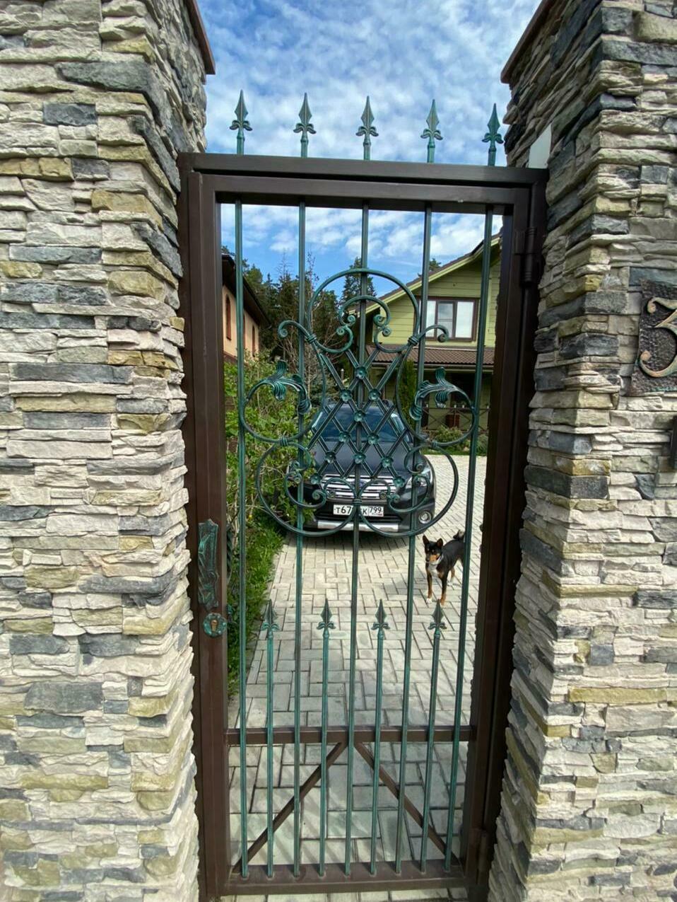 кованая калитка