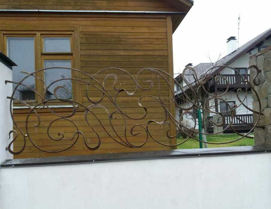кованый забор