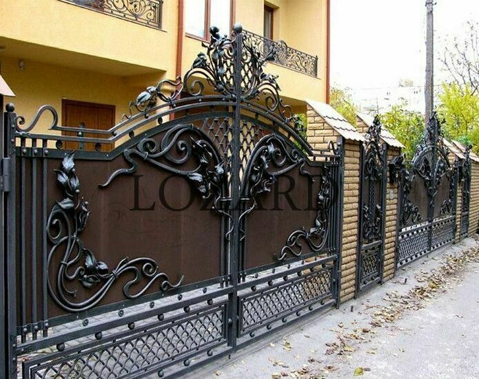 металлические Ворота ручной ковки металлические Ворота ручной ковки