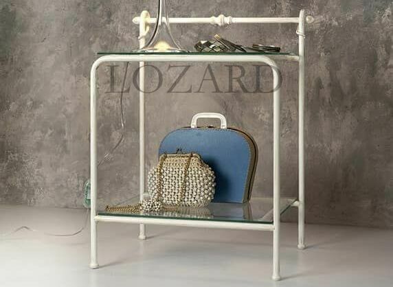 прикроватные металлические столики 