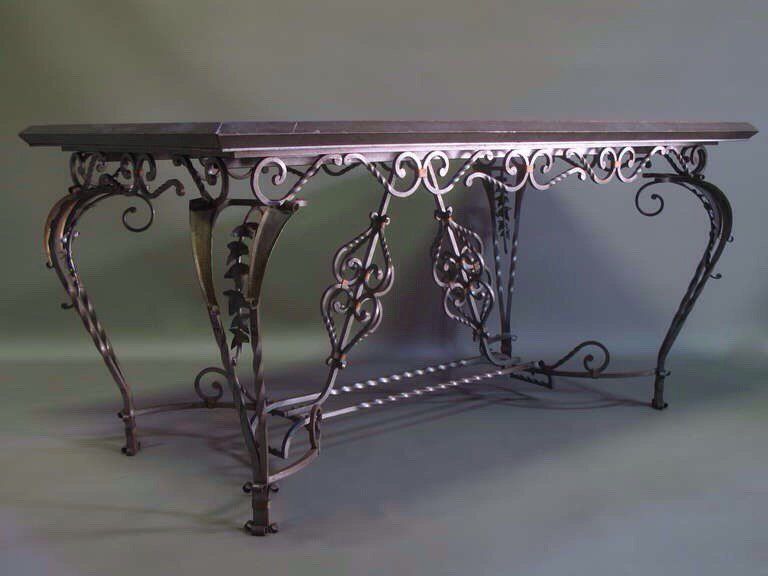 кованые обеденые столы