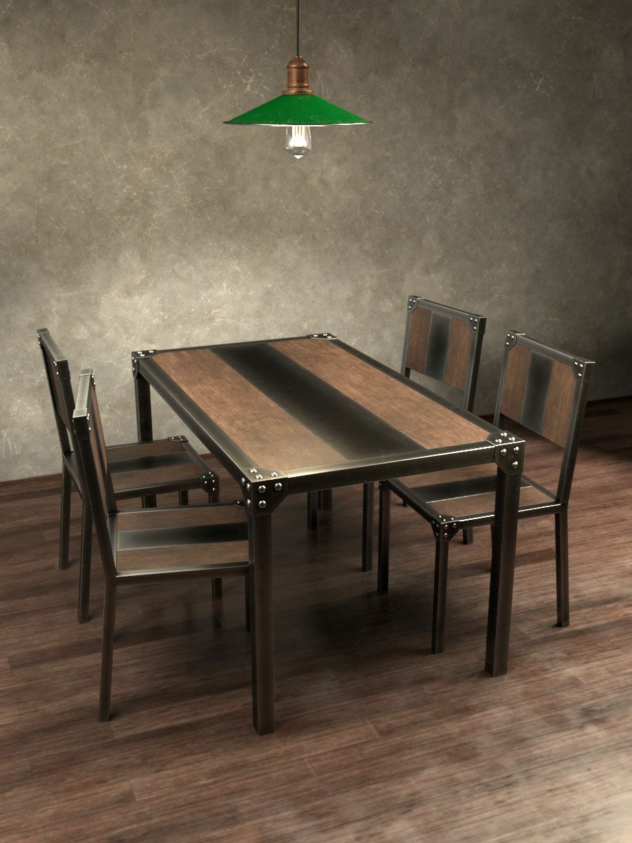 Лофт обеденные столы